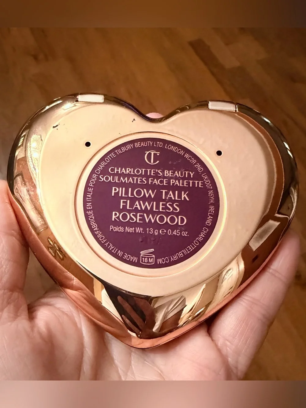 CHARLOTTE TILBURY  PILLOW TALK BEAUTY SOULMATES PALETTE- FLAWLESS ROSEWOOD